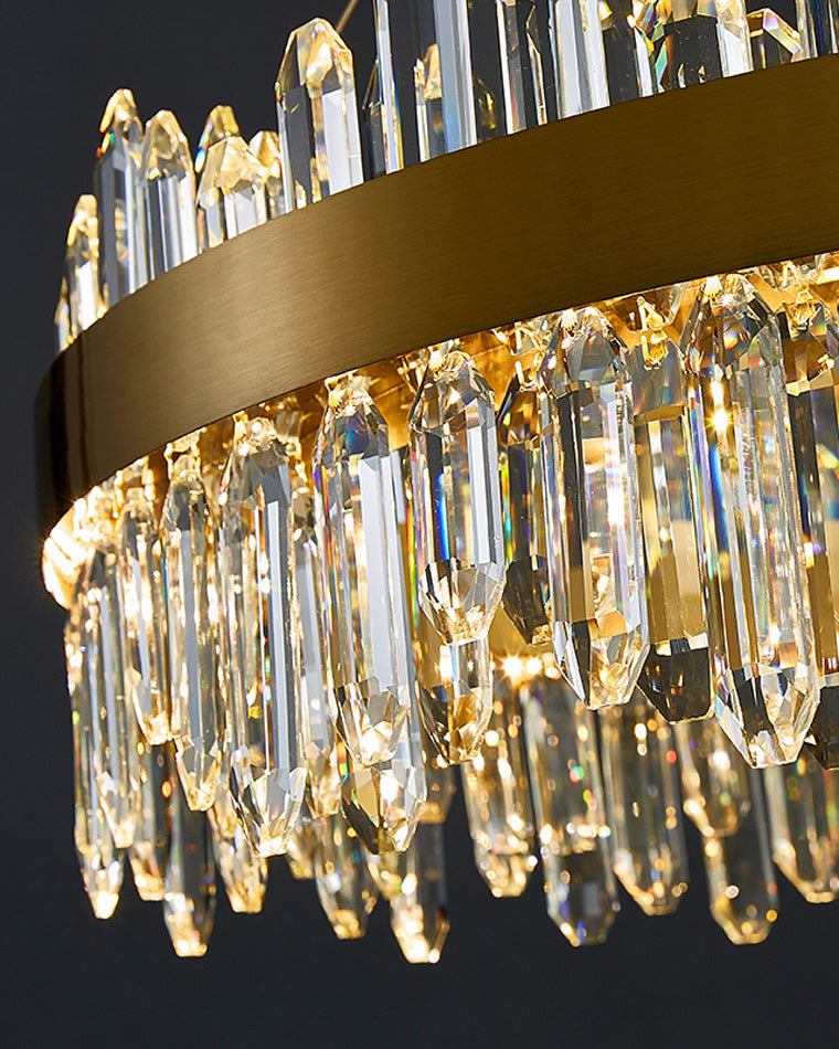 WOMO Round Crystal Chandelier-WM2488