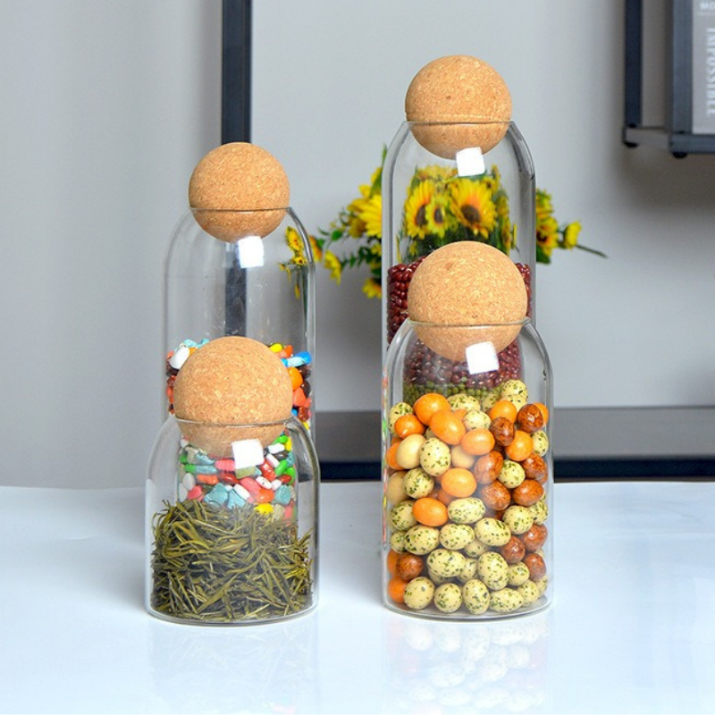 Klastiva‚Ñ¢ Unique Kitchen Jar Container - Nordic Side - 