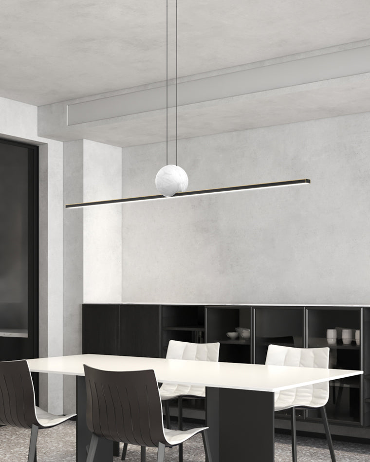 WOMO Marble Linear Pendant Light-WM2329