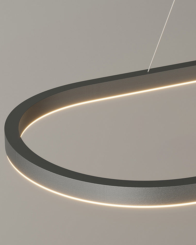 WOMO Long Oval Pendant Light-WM2434