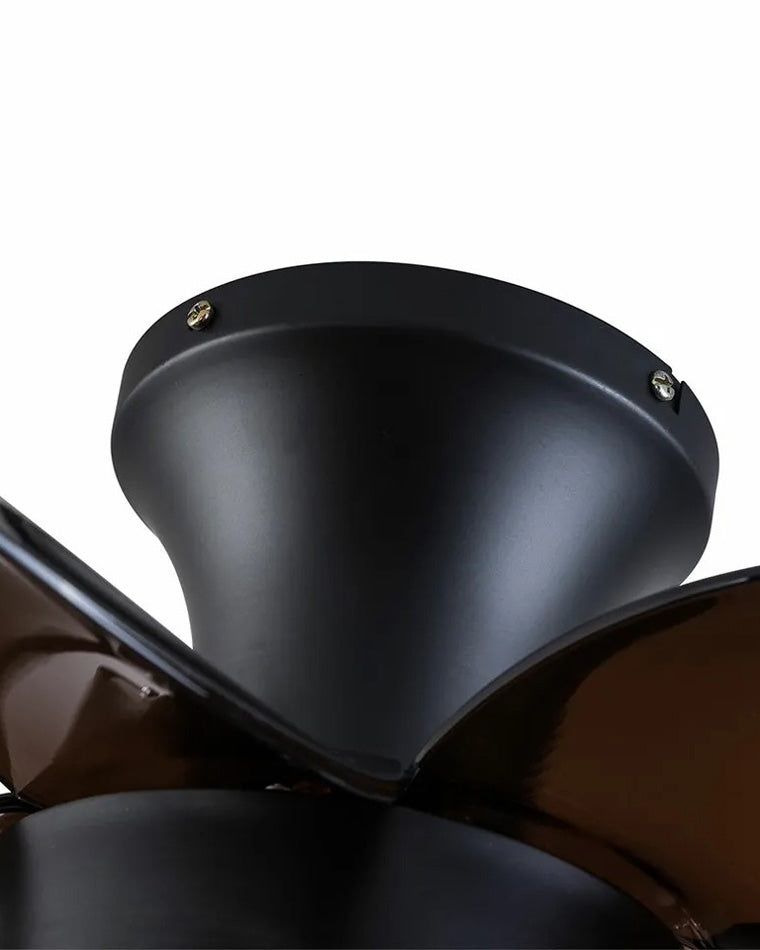 WOMO Small Low Profile Ceiling Fan Lamp-WM5095