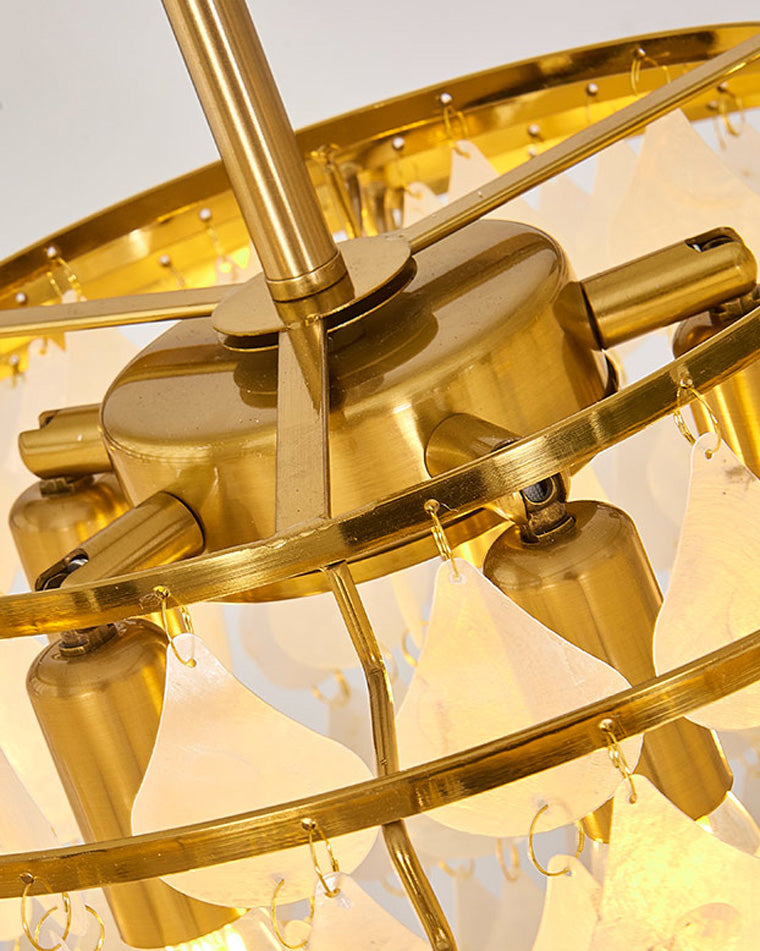 WOMO Mother of Pearl Chandelier-WM2346