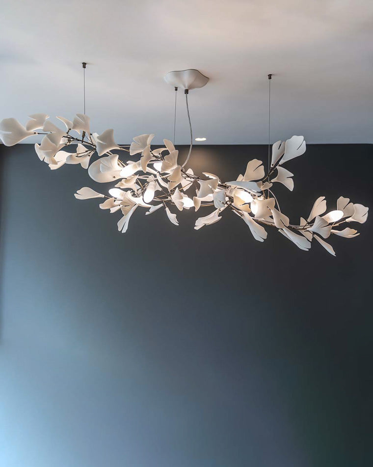 WOMO Gingko Long Chandelier-WM2430