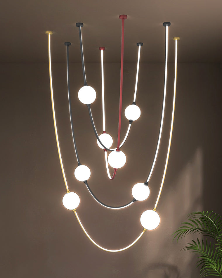 WOMO Arc Led Chandelier-WM2267