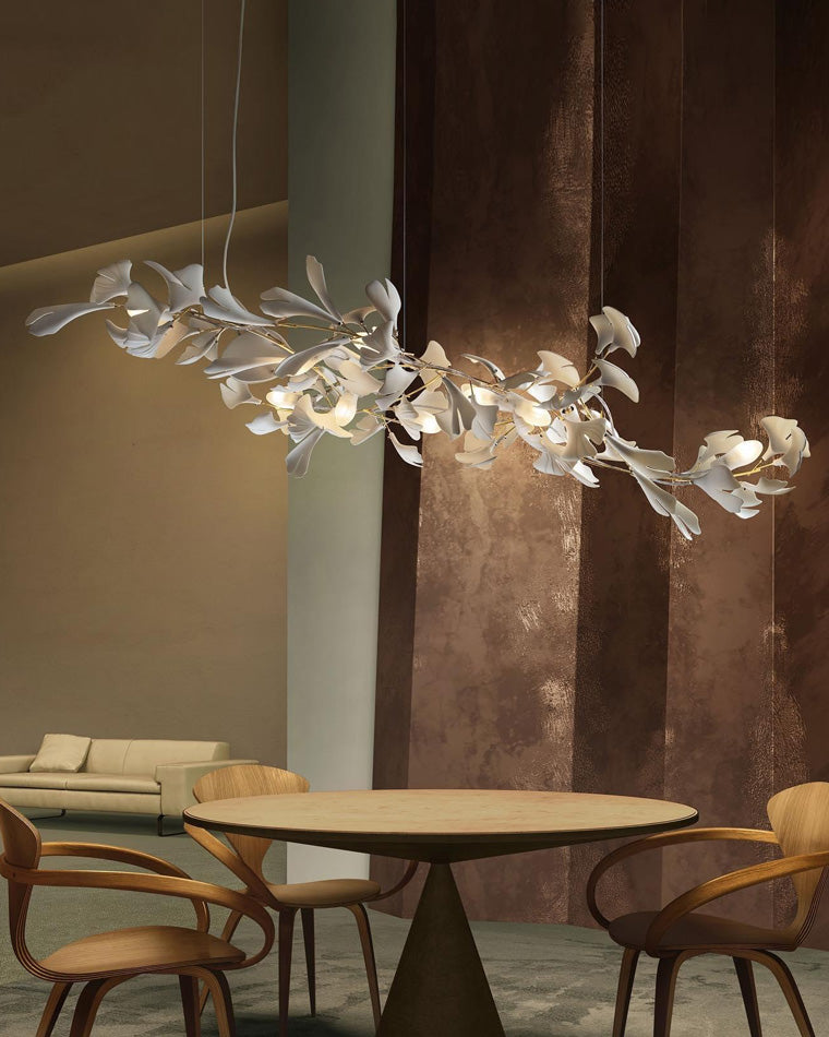 WOMO Gingko Long Chandelier-WM2430