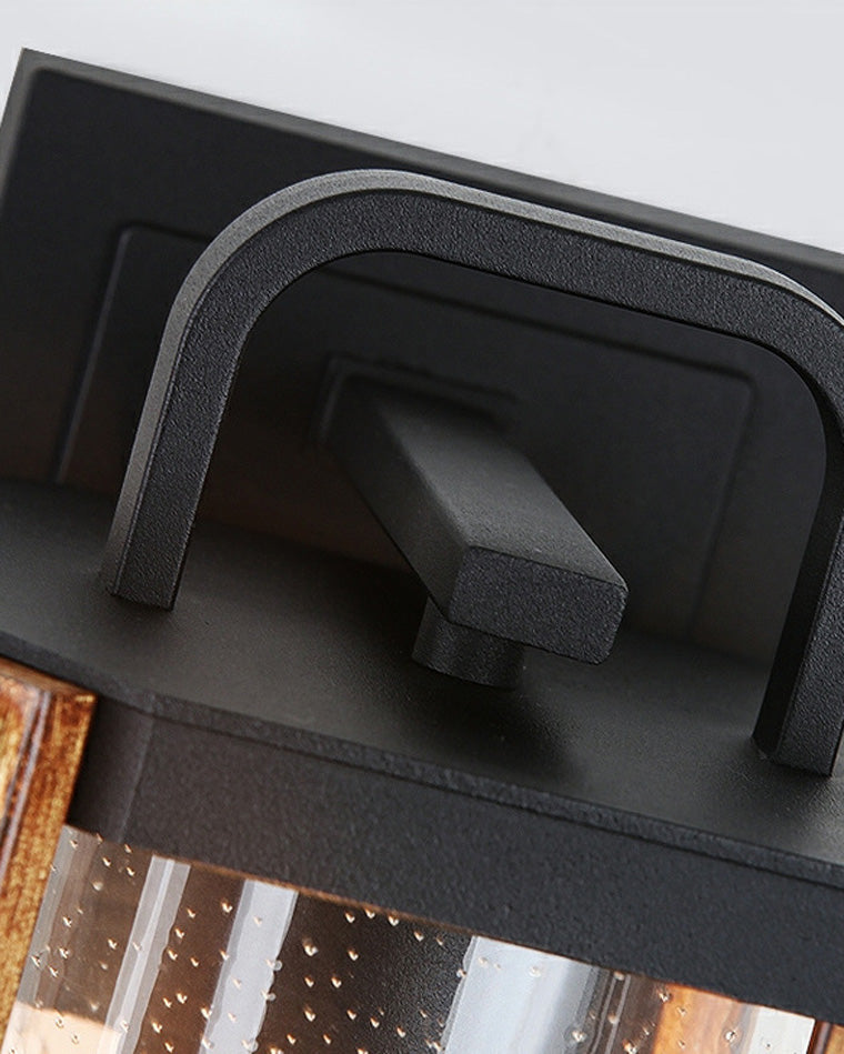 WOMO Rustic Outdoor Wall Lantern-WM9147