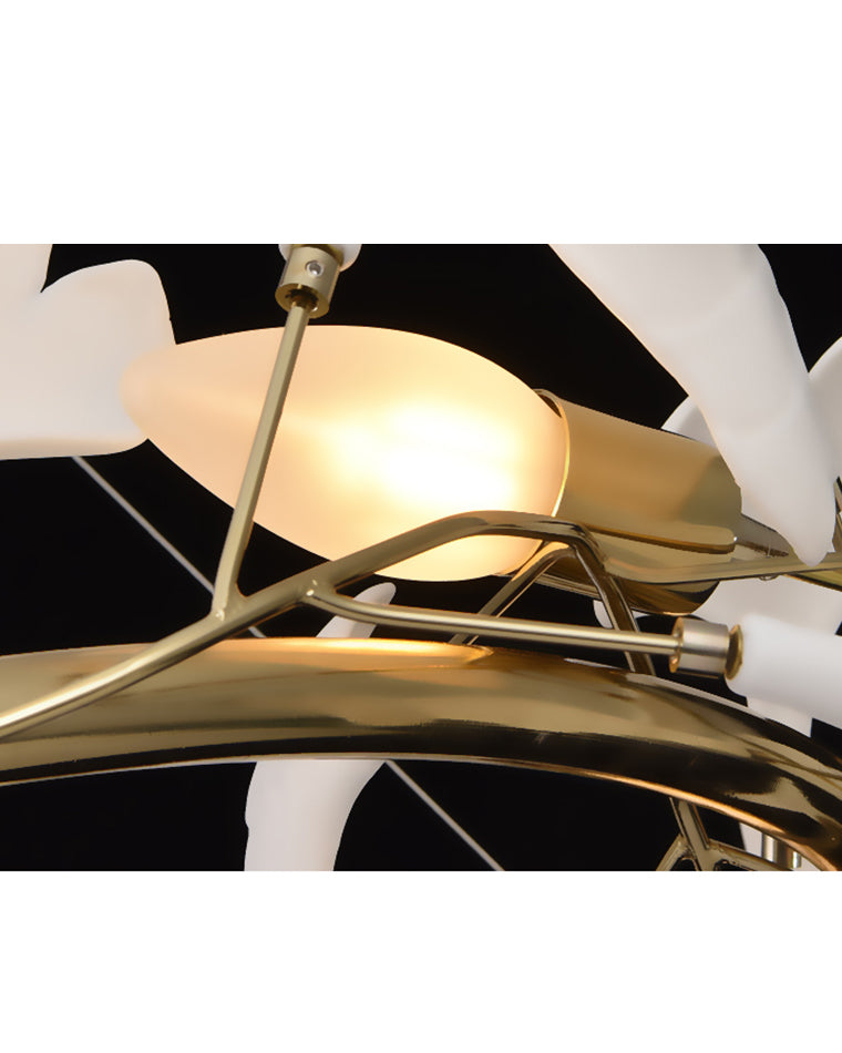 WOMO Gingko Branch Chandelier-WM2424