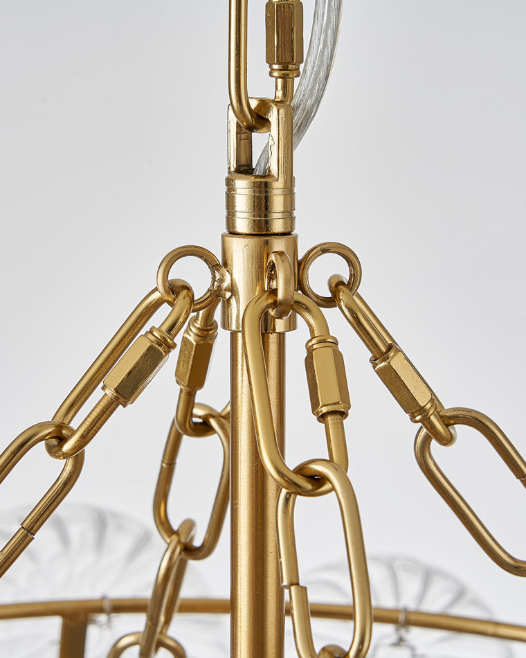 WOMO Textured Glass Bubble Chandelier-WM2180