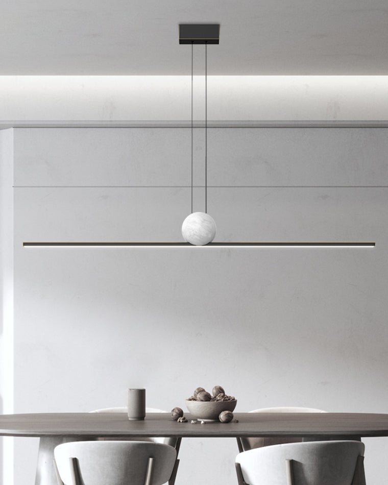 WOMO Marble Linear Pendant Light-WM2329