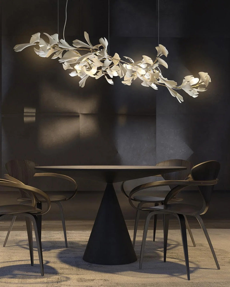 WOMO Gingko Long Chandelier-WM2430