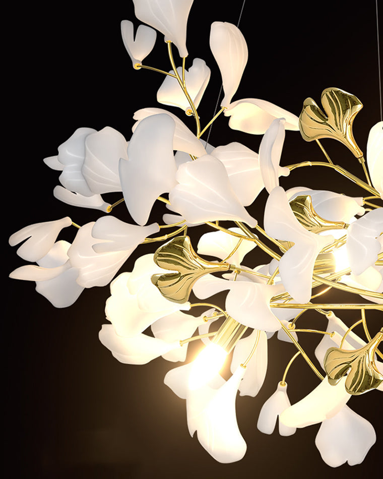 WOMO Gingko Branch Chandelier-WM2424