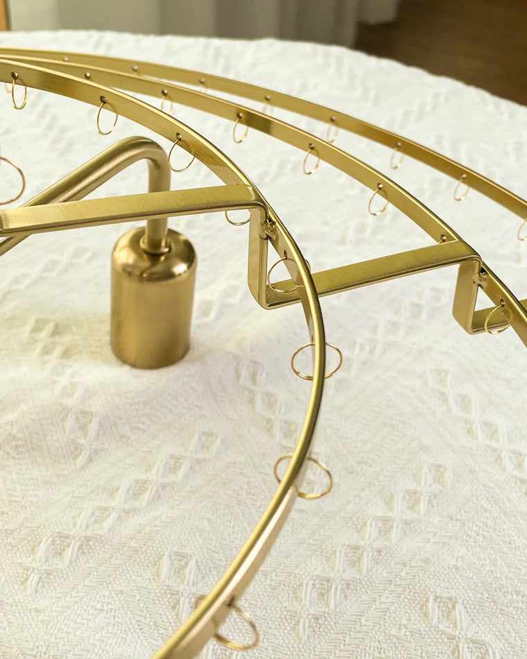 WOMO Mother of Pearl Chandelier-WM2346