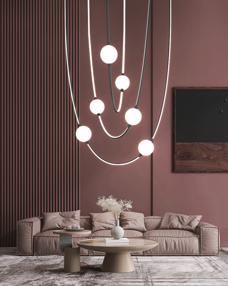 WOMO Arc Led Chandelier-WM2267