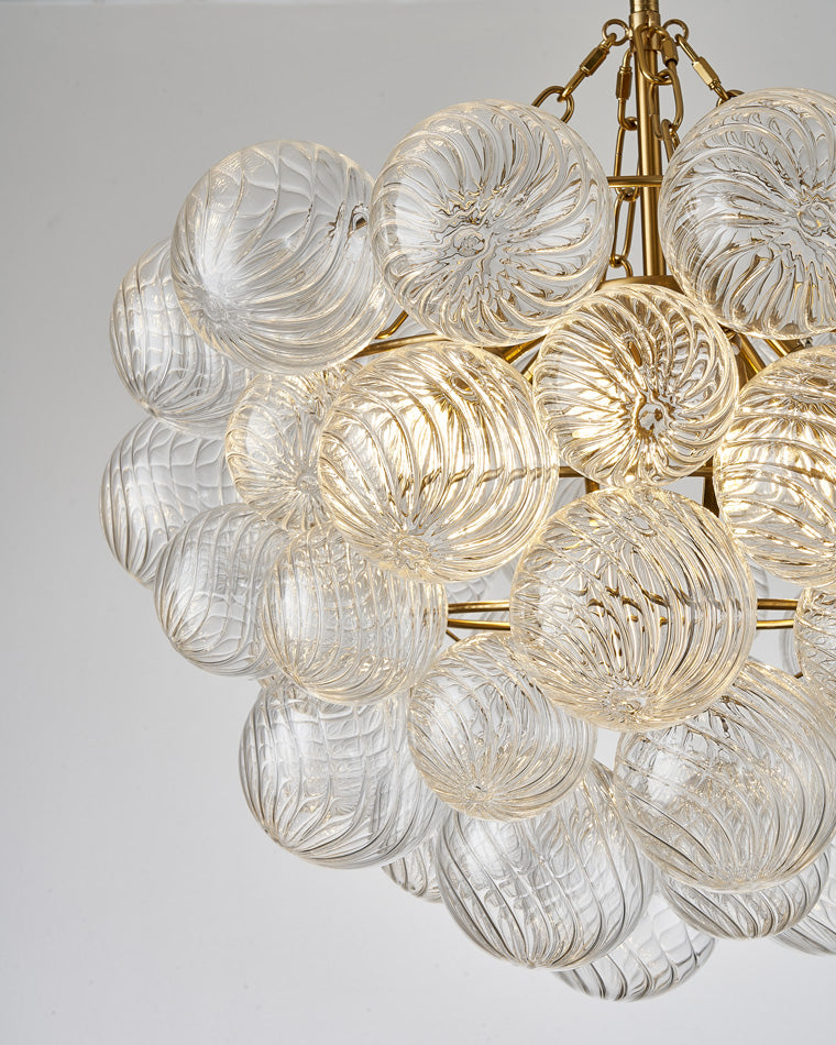 WOMO Textured Glass Bubble Chandelier-WM2180