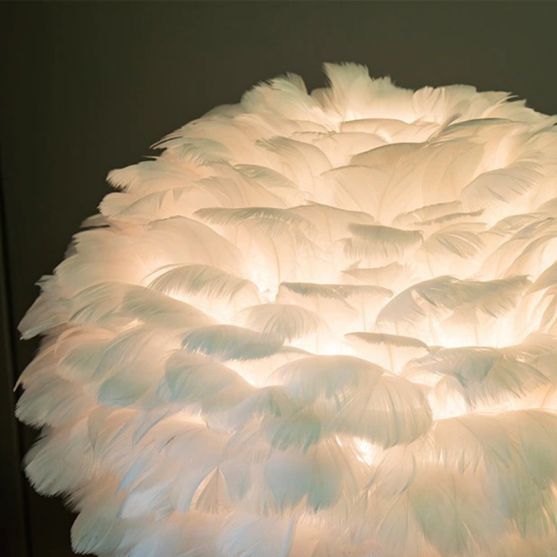 HomeQuill‚Ñ¢ Goose Feather LED Night Light - Nordic Side - 