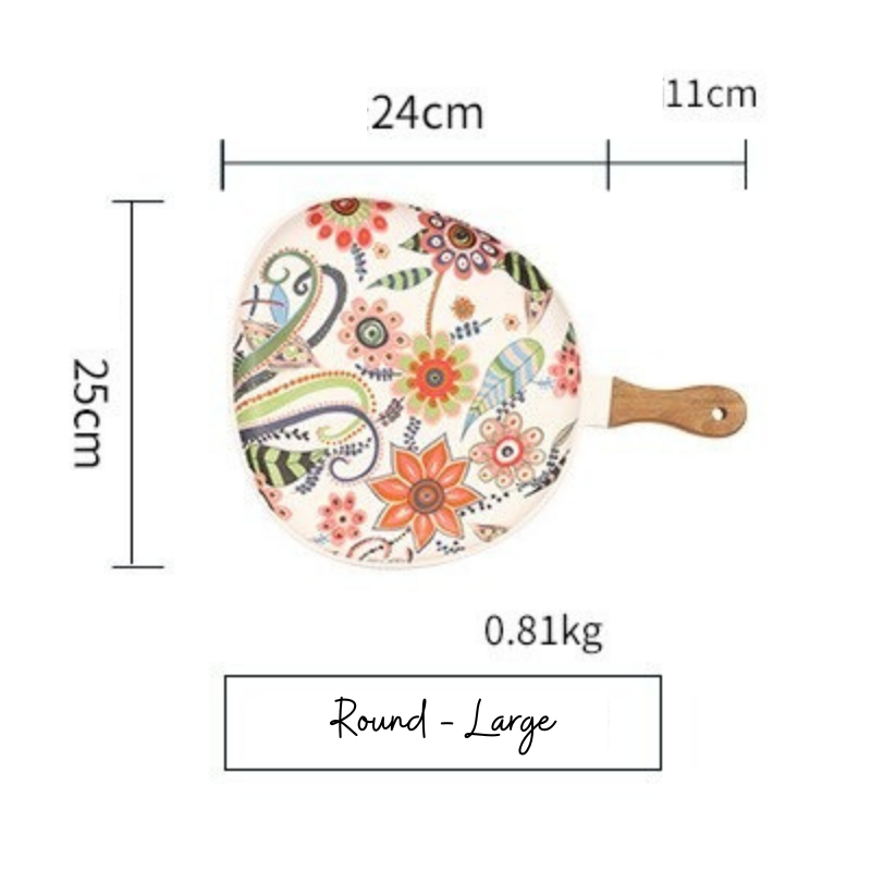 Klastiva‚Ñ¢ Floral Dinner Plate - Nordic Side - 