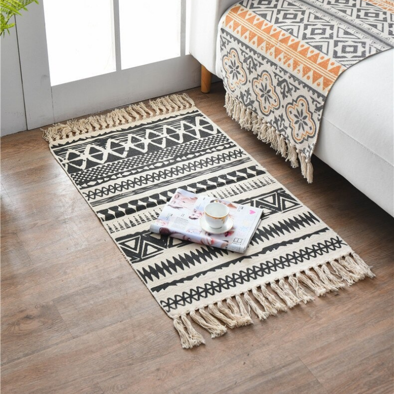 HomeQuill‚Ñ¢ Decorative Aztec Rug - Nordic Side - 