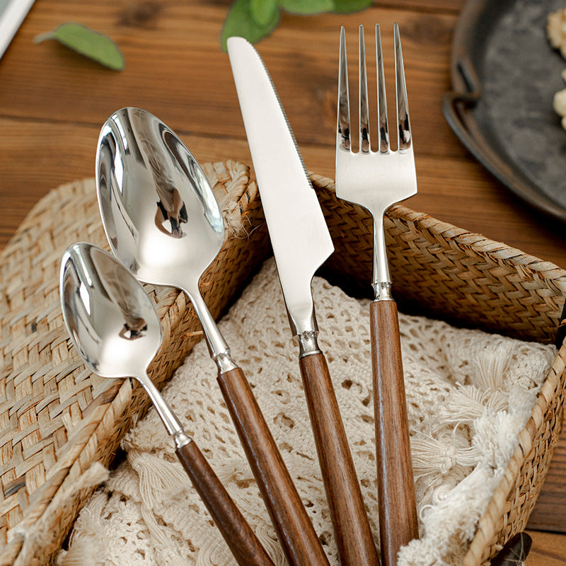 Château Rosewood Cutlery Set