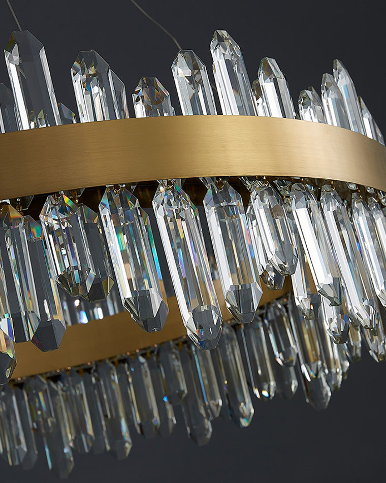 WOMO Round Crystal Chandelier-WM2488