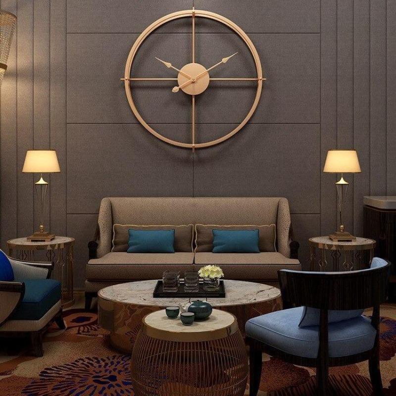 Antrim Glamorous Gold Wall Clock