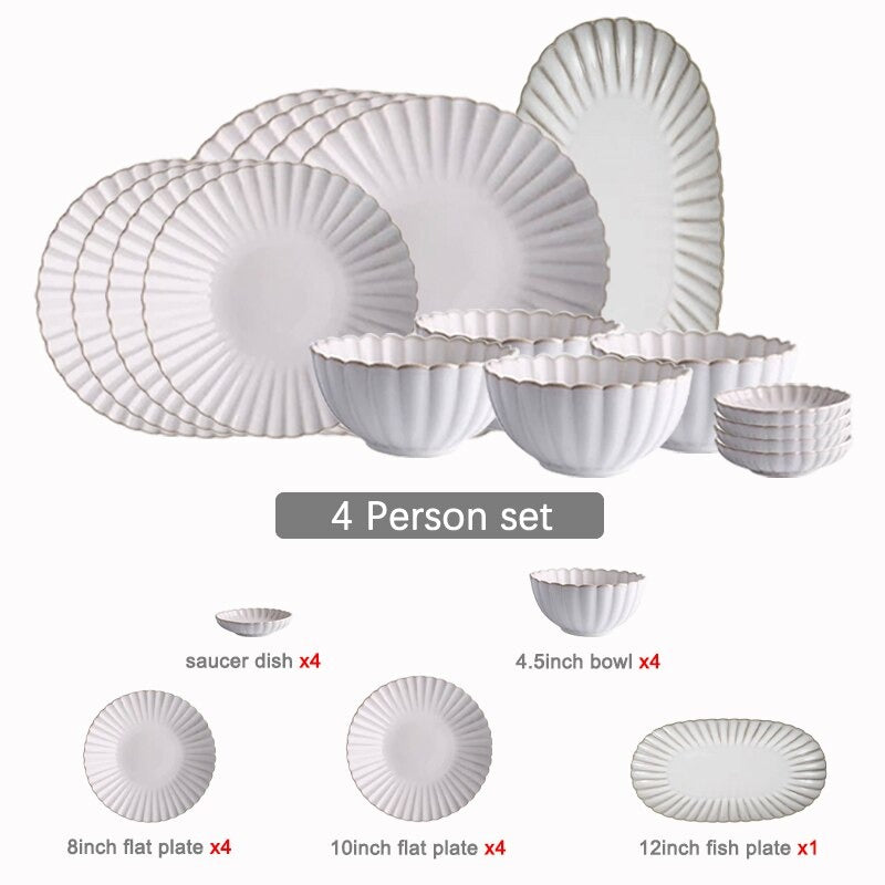 Tove Luxury Dinnerware Set