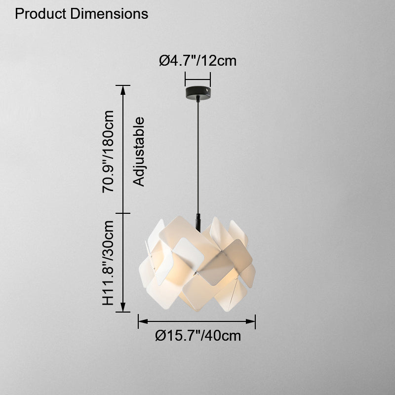 WOMO Sculptural Pendant Light-WM2326