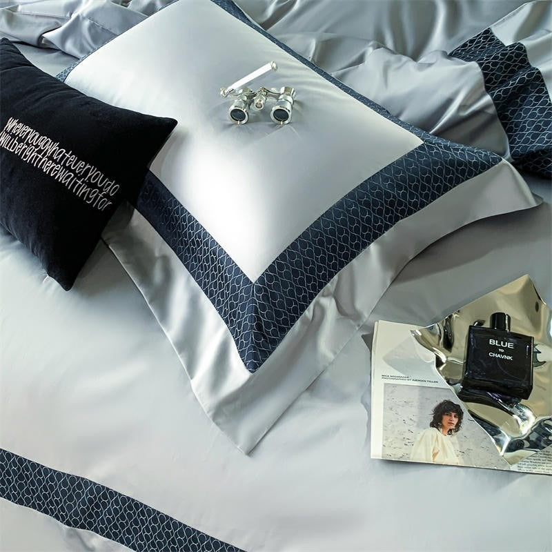 Sablier Silver Luxury Bedding Set