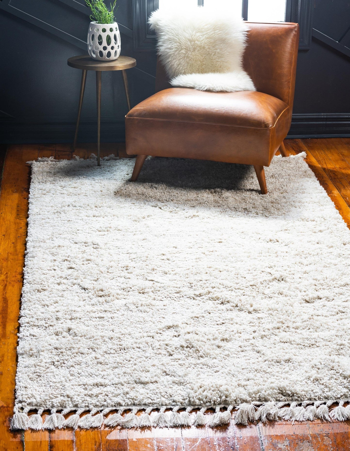 Jaydin - Marl Shaggy Rug - Nordic Side - feed-cl0-over-80-dollars, unique-loom, us-only, us-ship