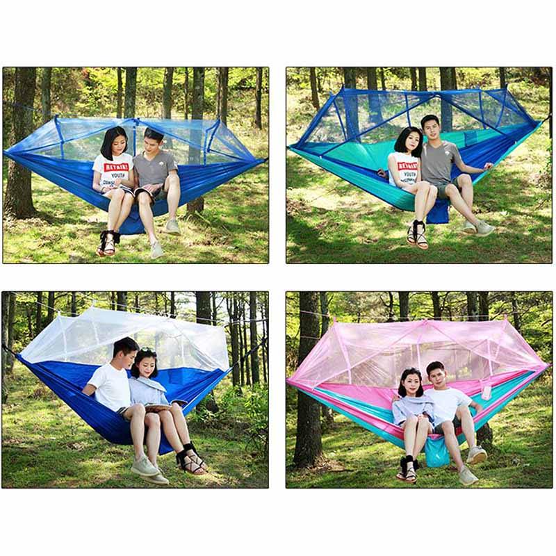 Hammock with Mosquito Bug Net - Camping, Portable, Outdoor - Nordic Side - bug net, chair swings outdoor, hammock chair, hammock chair stand, hammock swing, hammock swing chair, hanging chair
