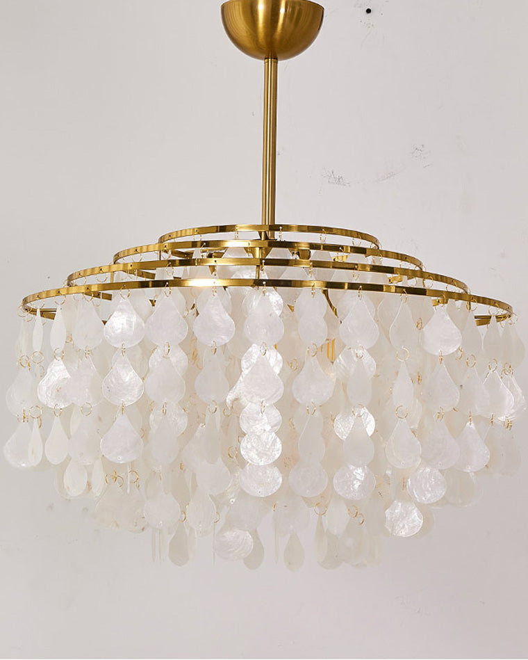 WOMO Mother of Pearl Chandelier-WM2346