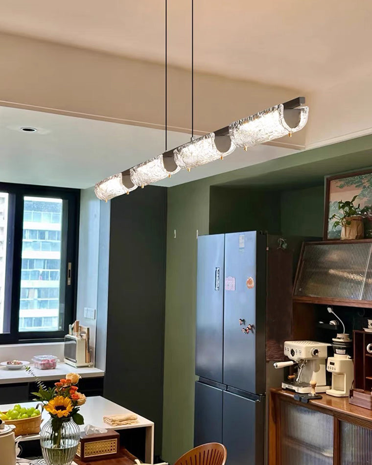 WOMO Oil Rubbed Bronze Linear Pendant Light-WM2331