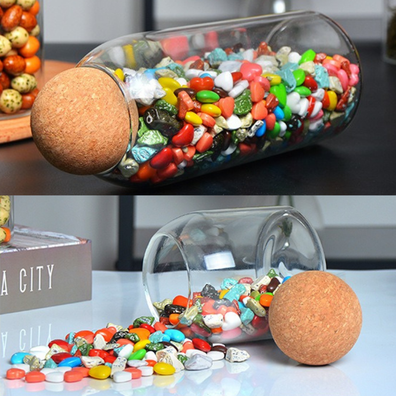 Klastiva‚Ñ¢ Unique Kitchen Jar Container - Nordic Side - 