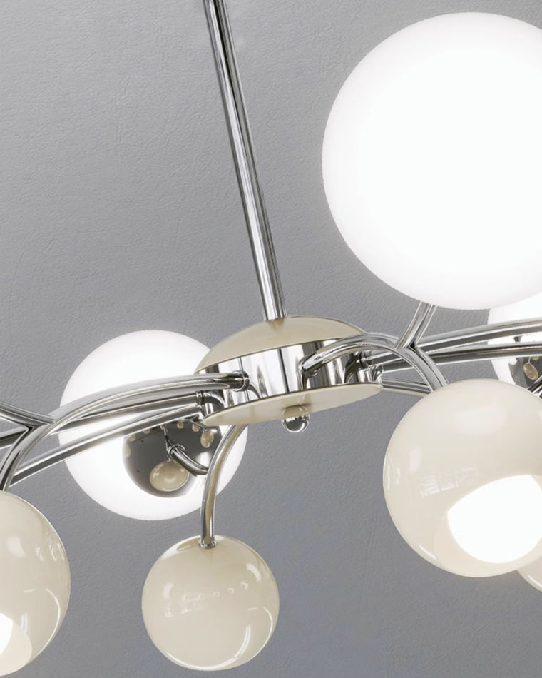 WOMO Space Age Glass Globe Chandelier-WM2290