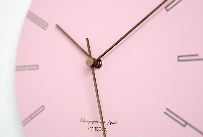 Dwyn - Modern Nordic Minimalist Clock - Nordic Side - 05-15, feed-cl0-over-80-dollars, modern-wall-clock
