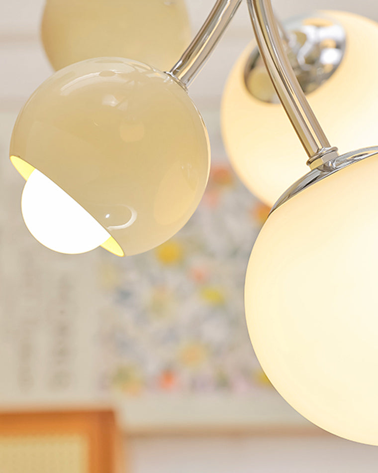 WOMO Space Age Glass Globe Chandelier-WM2290