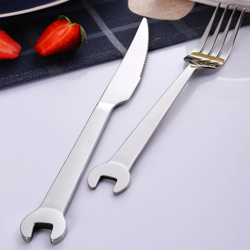 HomeQuill‚Ñ¢ Wrench Design Cutlery - Nordic Side - 