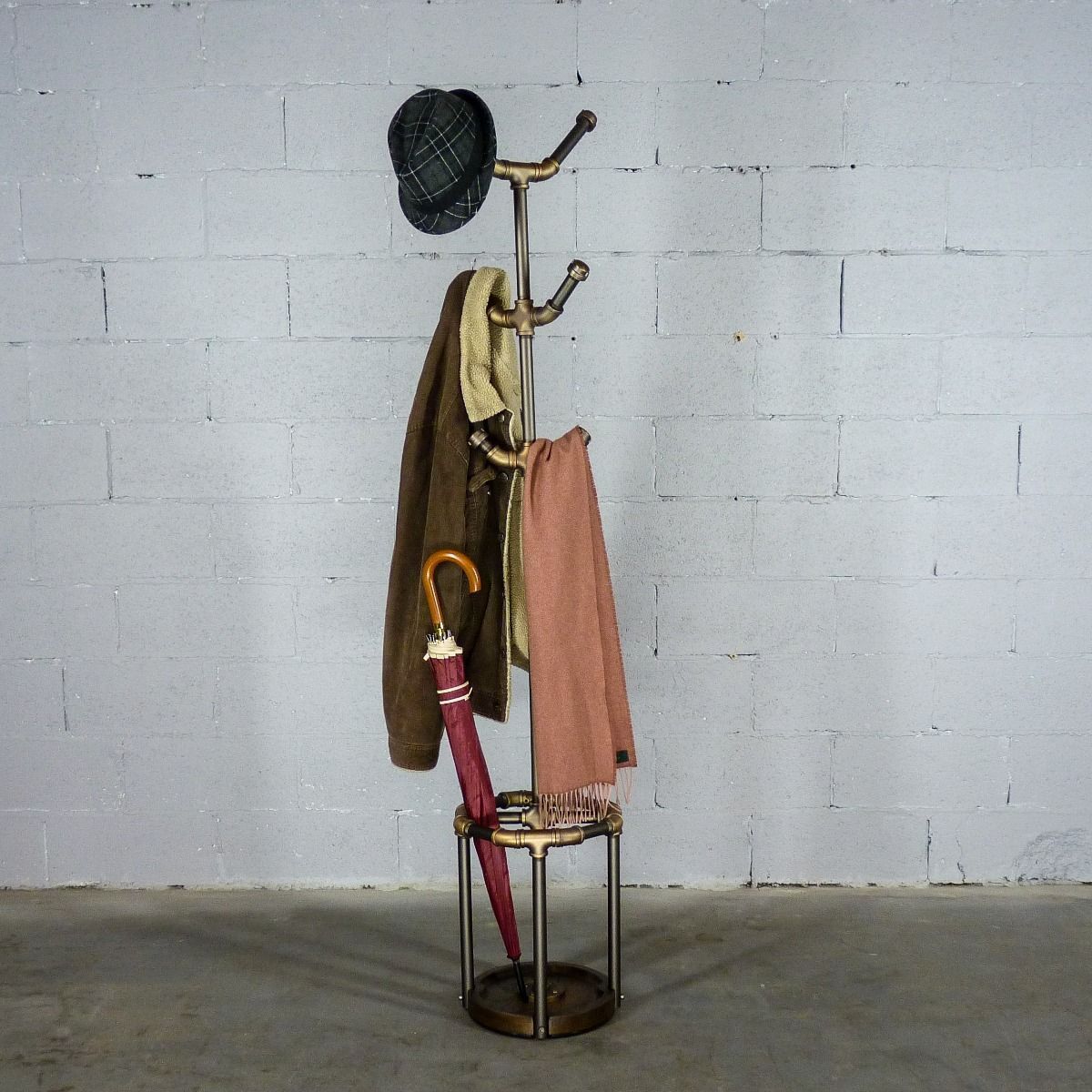 Modern Industrial Three Tier Coat Rack - Nordic Side - 10-18, feed-cl0-over-80-dollars, furniture-pipeline, furniture-tag, US