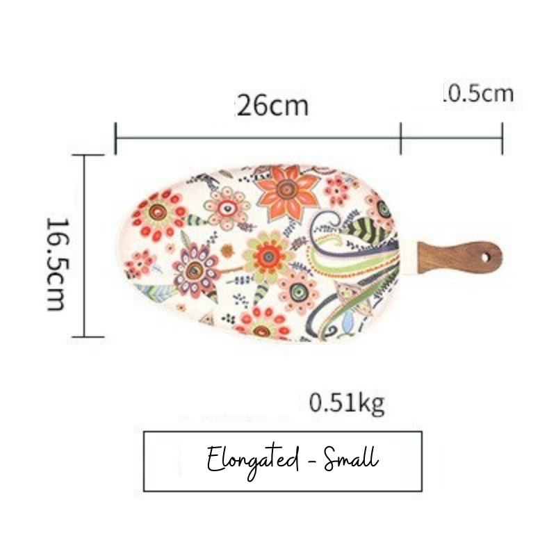 Klastiva‚Ñ¢ Floral Dinner Plate - Nordic Side - 