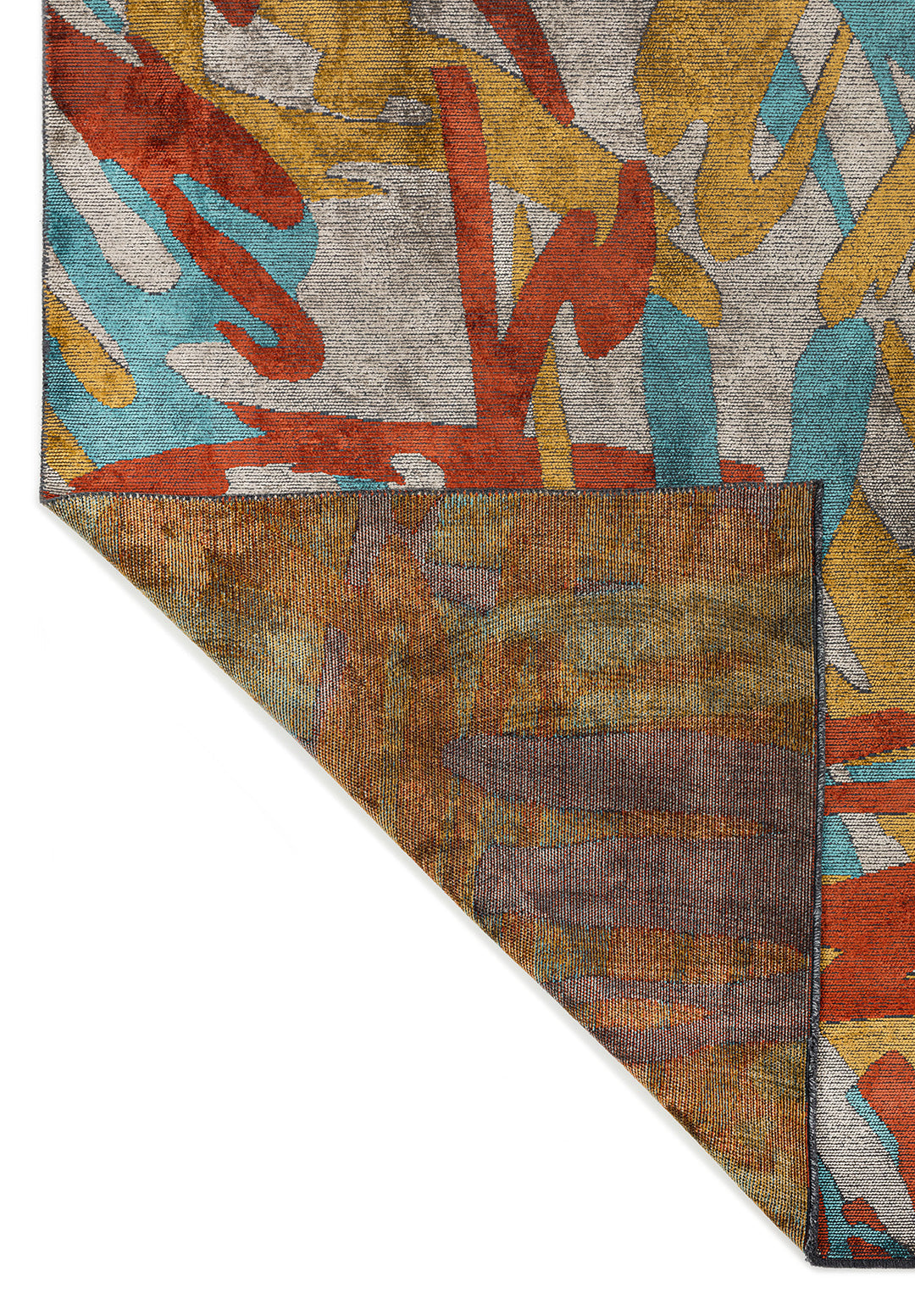 Carnival Dark Terra - Turquoise Rug