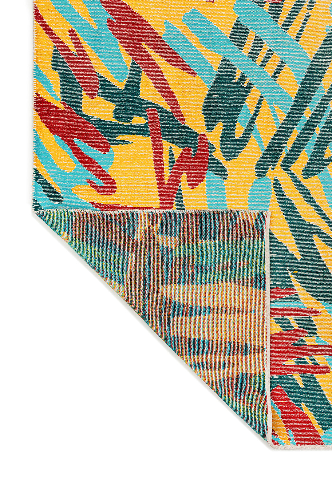 Carnival Red - Turquoise Rug