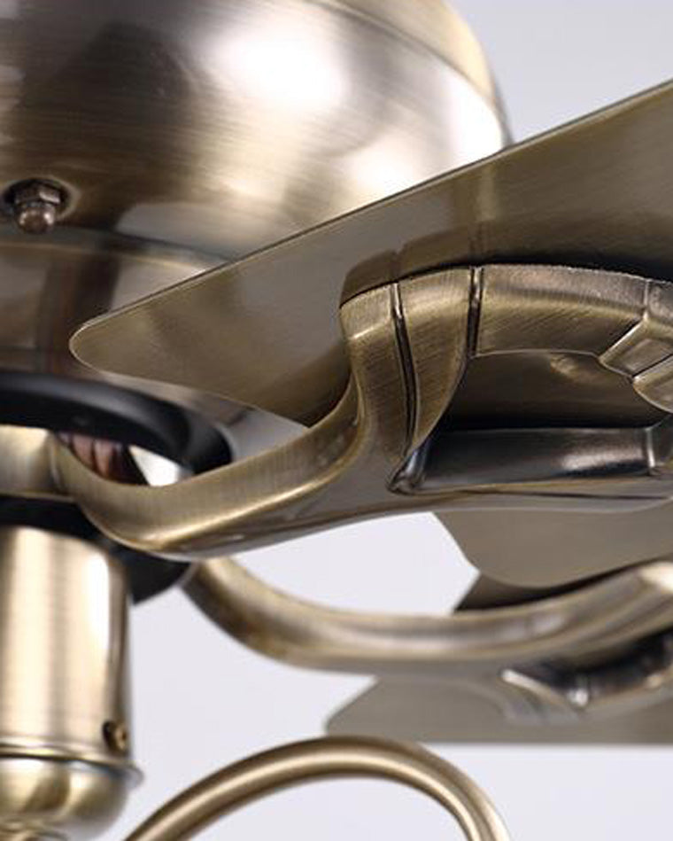 WOMO 52" Vintage Ceiling Fan Chandelier-WM5031