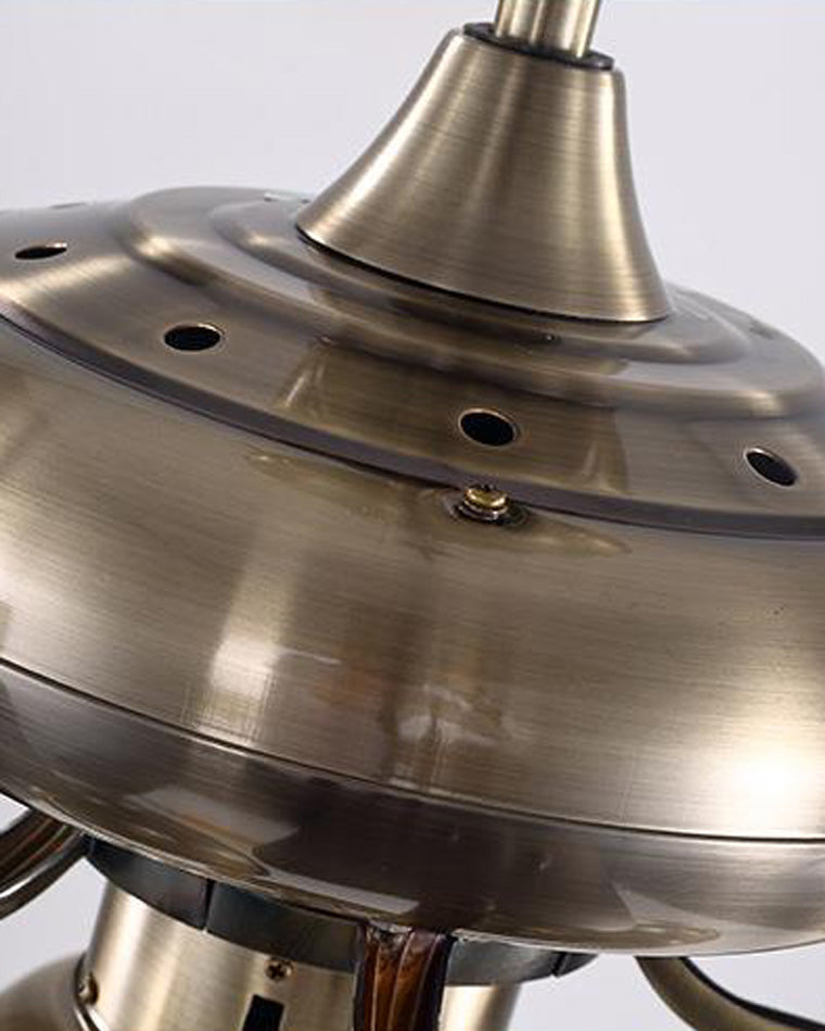 WOMO 52" Vintage Ceiling Fan Chandelier-WM5031