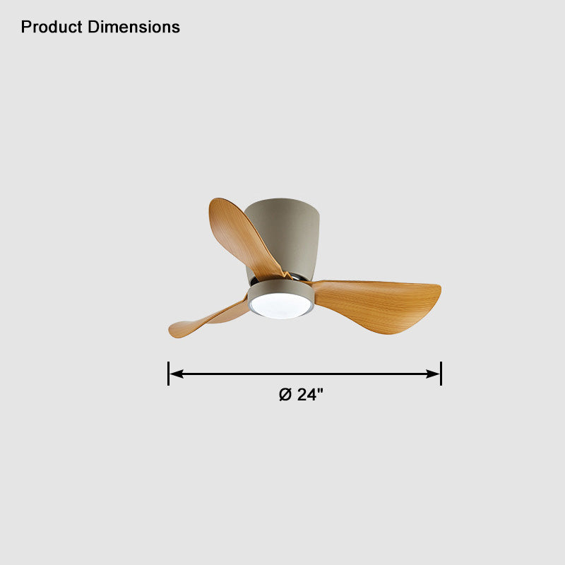 WOMO Low Profile Ceiling Fan Lamp-WM5056