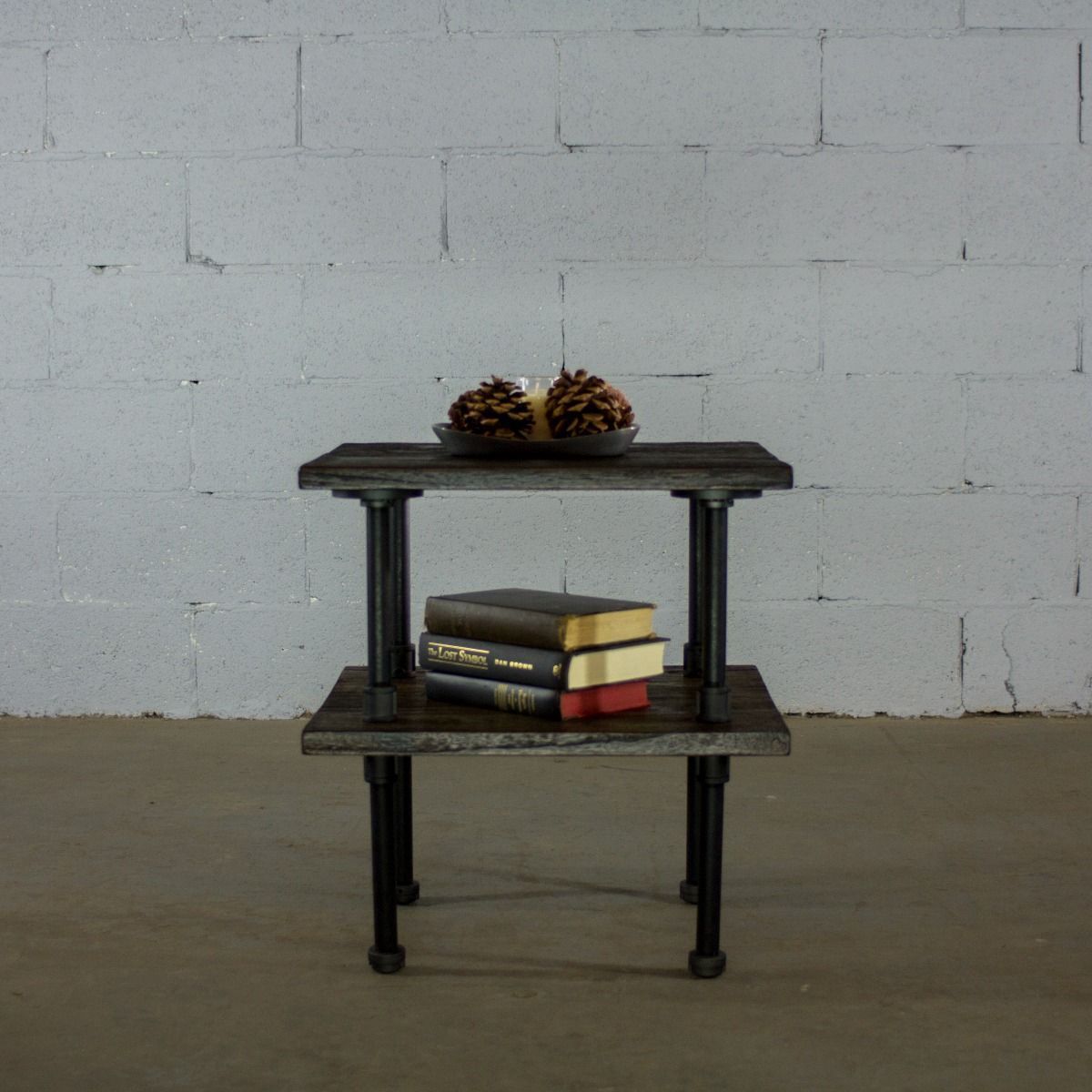 Modern Two Shelf Bedside Table - Nordic Side - 10-17, feed-cl0-over-80-dollars, furniture-pipeline, furniture-tag, US