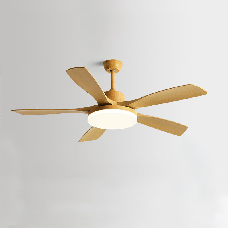 WOMO Scandi 5 Blade Ceiling Fan Lamp-WM5125
