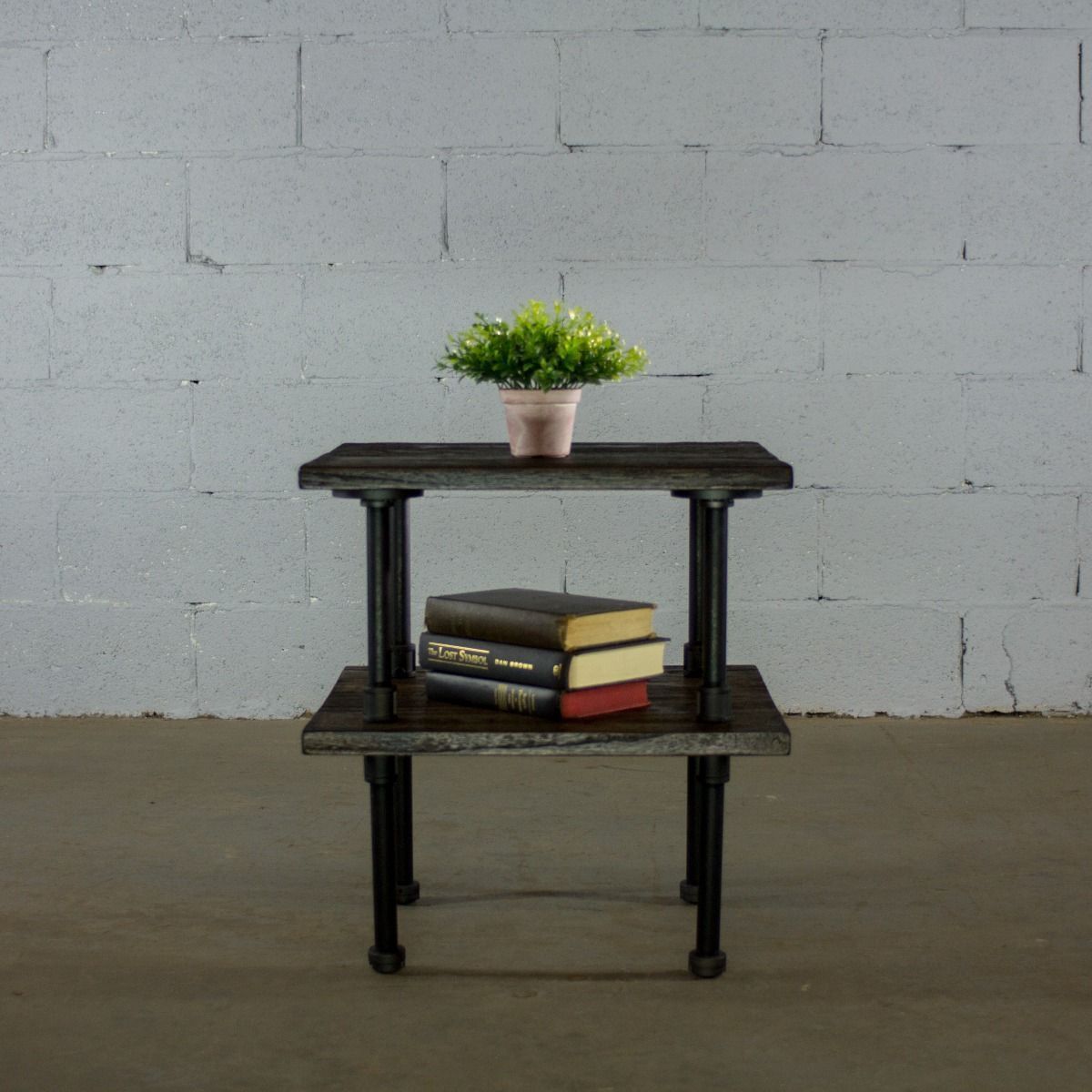 Modern Two Shelf Bedside Table - Nordic Side - 10-17, feed-cl0-over-80-dollars, furniture-pipeline, furniture-tag, US