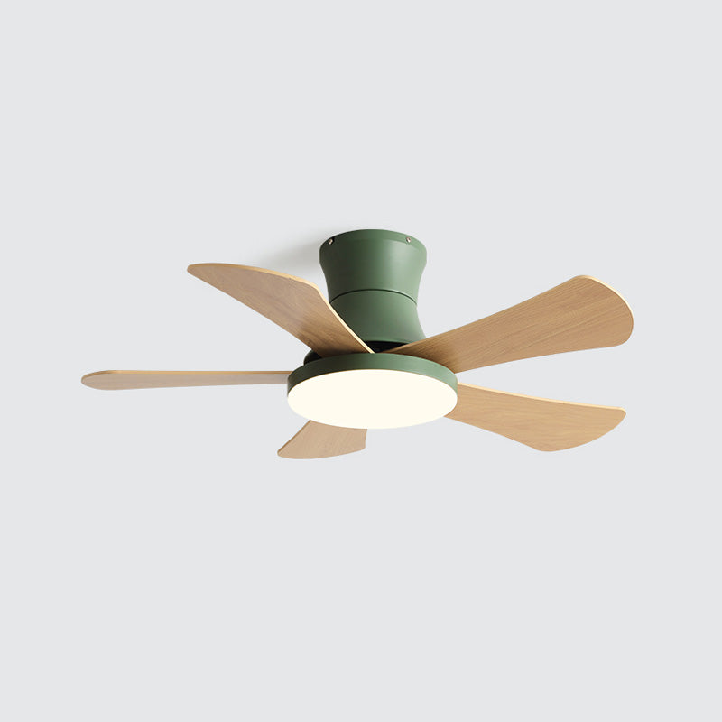 WOMO Scandi Low Profile Ceiling Fan Lamp-WM5086