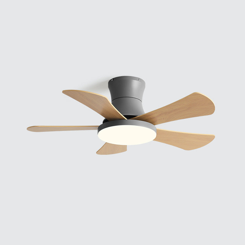WOMO Scandi Low Profile Ceiling Fan Lamp-WM5086