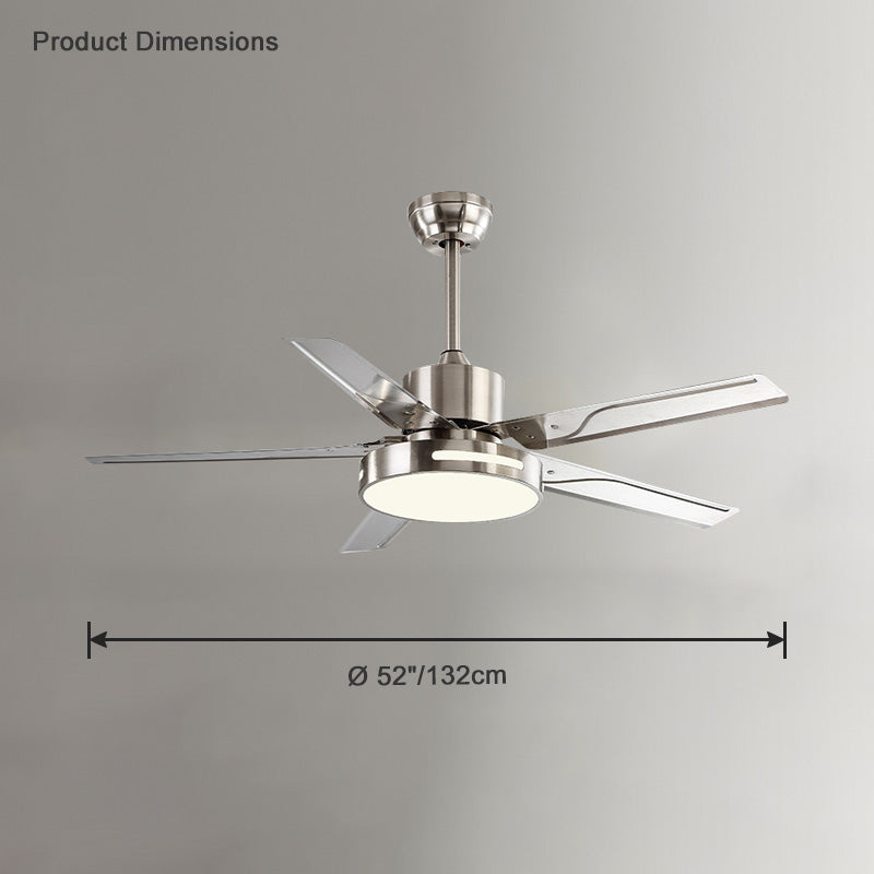 WOMO Industrial Metal Ceiling Fan Lamp-WM5019