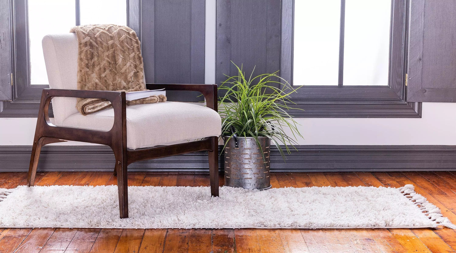 Jaydin - Marl Shaggy Rug - Nordic Side - feed-cl0-over-80-dollars, unique-loom, us-only, us-ship